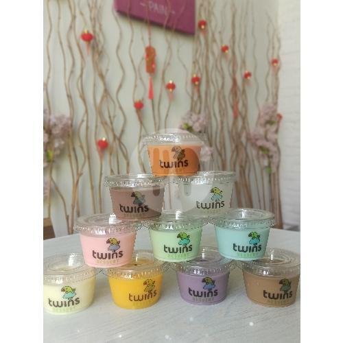 Box Pudding Isi 12( Natal/Idul Fitri,Biasa) menu Twins Dessert, Simpang Wilis