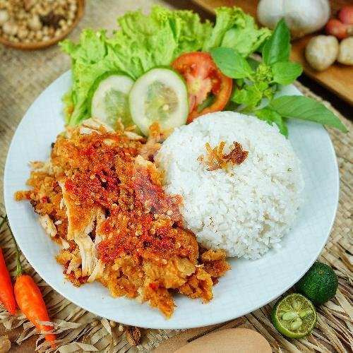 Nasi Ayam Geprek menu Ayam Geprek Mr Joss, Kol Sugiyono