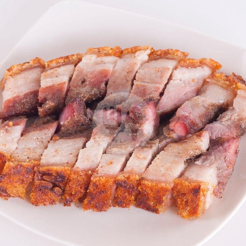 Sosis Babi menu Chasio Garing Madu Hoksiong, Mulyosari