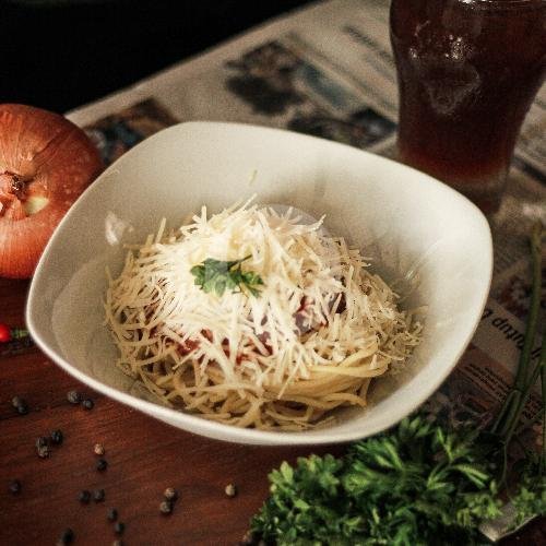 Penne Carbonara menu Kamayangan Coffee n Chill, Banjarsari