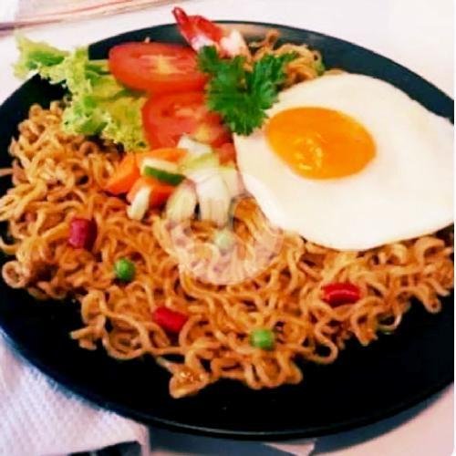 Nasi Ayam Geprek Sambal Merah + Es Teh menu Bakso Mini Wong Tuban, Kebomas
