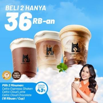 Buy 1 Get Cup Sleeve *Limited Offer menu TOMORO COFFEE, MT Haryono UNISMA