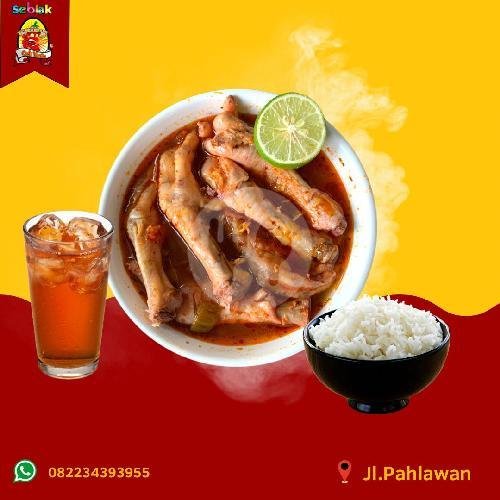 NASI CEKER KUAH Khas CAK YASIN menu Seblak Cak Yasin Since 2016, Pahlawan