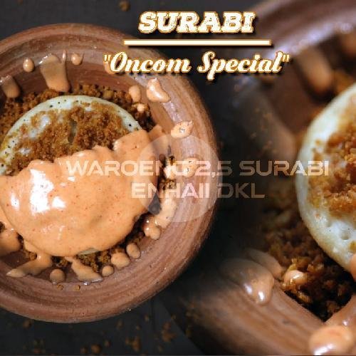 Surabi Oncom Keju Spesial menu Waroeng Surabi Enhaii DKL