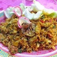 Nasi Goreng Gila Sosis menu Nasi Goreng Sumber Rezeki, Cakung