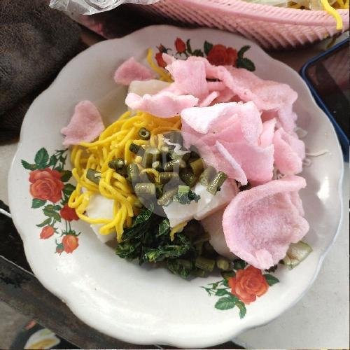 Lontong Pical+telur menu Lontong Pecal Serasi, Haur Pancuh