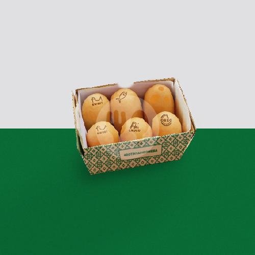 Box of 24 menu Mr Ollie, Sarinah