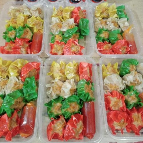 Somai Ayam Kukus menu Soto Ayam Lamongan Cak No, Setro Baru