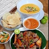 Soto Oseng menu Soto Gerobak Mak Yos, Setiabudi