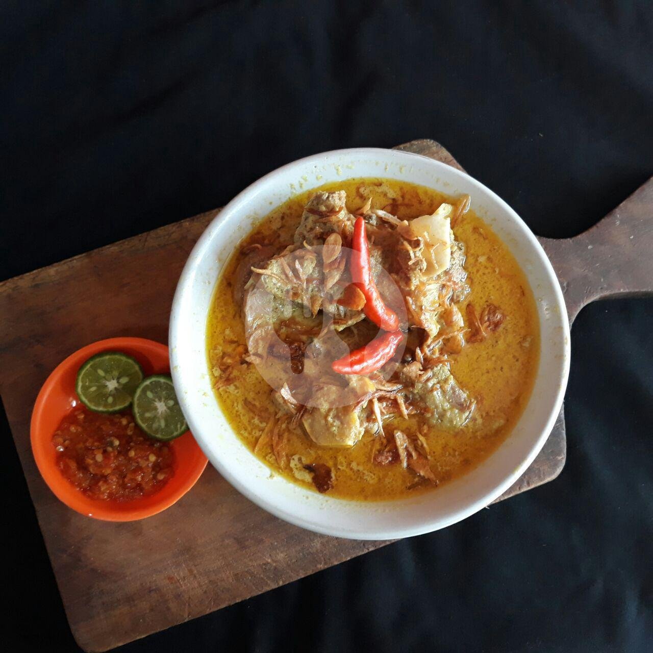 Tongseng Sapi menu Sate Kambing Khas Solo Mbak Yuni, Pilang Raya