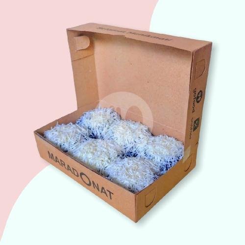 1 Box Maradonat Brownies Keju menu MARADONAT Martabak Donat, Rancaekek