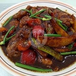 Udang Asam Manis menu Hokky Chinese Food, Manukan
