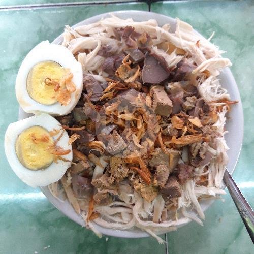 Bubur Ayam Komplit Atiampla Telor Biasa menu Bubur Ayam Bang Jali