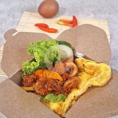 Rb Oseng Cumi Kulit Crunchy menu Kedai Mbok Urip, Klojen