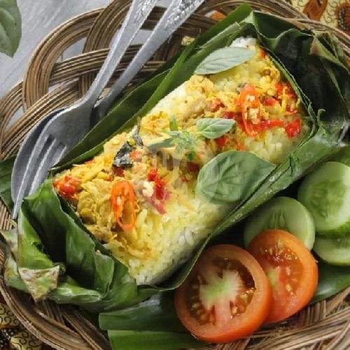 Nasi Bakar Suwir Ayam Kemangi menu Yabie Food, Ngringo