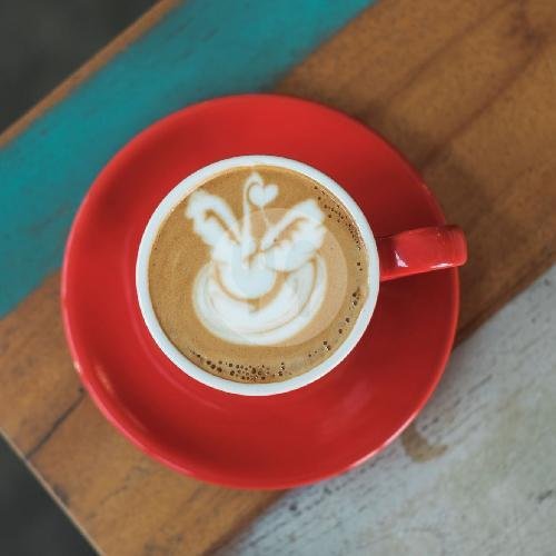 Hot Mochaccino menu Anak Panah Kopi, MT Haryono