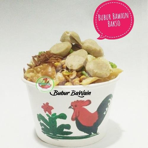 Paket Minum Keju Gepuk Abon menu Bubur Ayam Bawain, Matraman