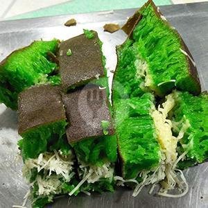Martabak Manis Pandan Keju Coklat menu Martabak Manis Alul Bangka, Cilangkap