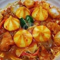 Mie Goreng Pedas + Telur menu Seblak Gerah, Cempaka Putih