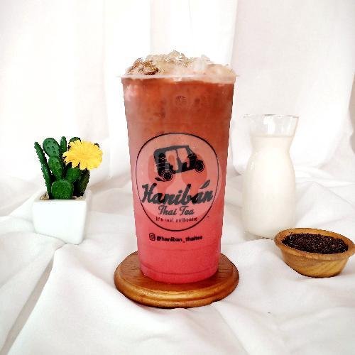 Taro Thai Milk menu Haniban Thaitea, Tlogosari