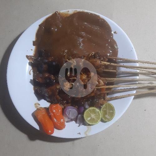 Sate Sapi (Bumbu Kacang) menu Sate Madura Mekar Wangi, Karasak Barat