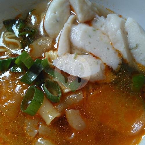 Seblak Sostel menu Seblak Mama Indah, Polokarto