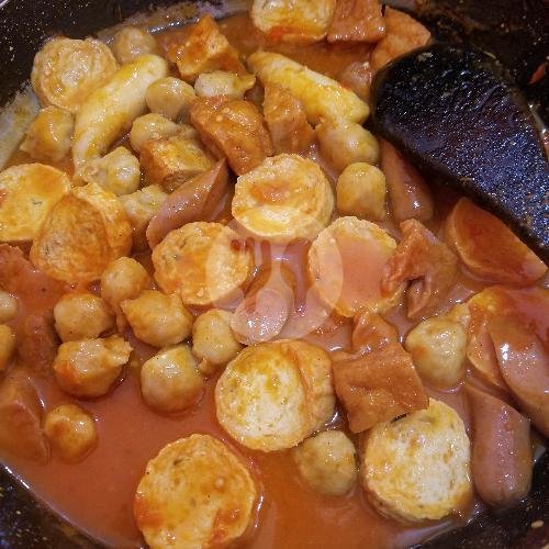 Es Teh menu Penthol Bledekz, Karanganyar Kota