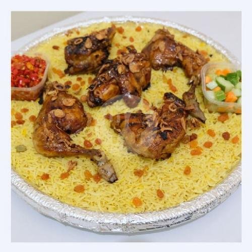 2 Paket Nasi Kebuli Ayam (Bakar/goreng)Ekstra Nasi 300gr menu Warung Kebuli Al-Hayat, Pinang