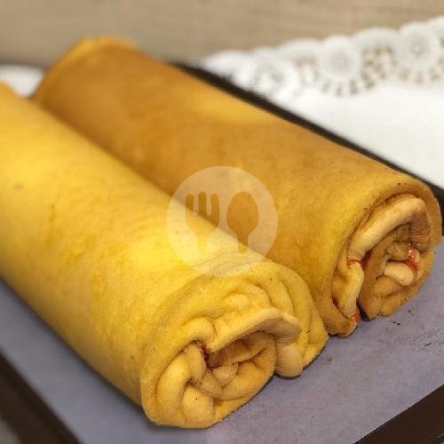 Roll Tart Pandan menu Aneka Bakery, Kalibutuh