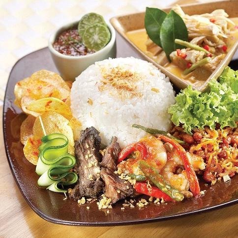 Nasi Sayur Medan menu Seribu Rasa, Plaza Indonesia