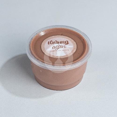 Puding Strawberry menu Warung Agrin Takeaway, Danau Maninjau