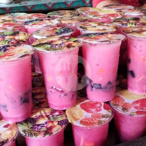 3 Es Buah menu Jus Mbak Fitri, Kartasura