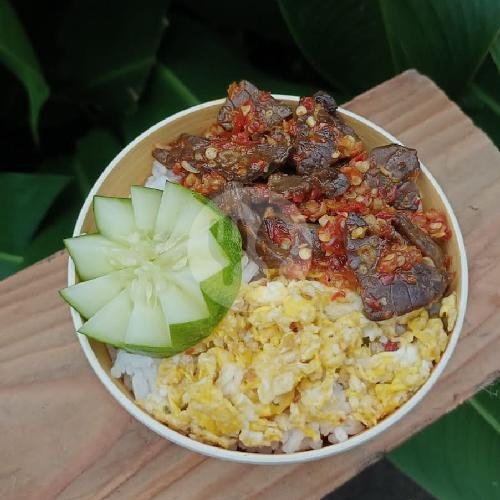 Nasi Sambal Ikan Asin menu My Rice Bowl