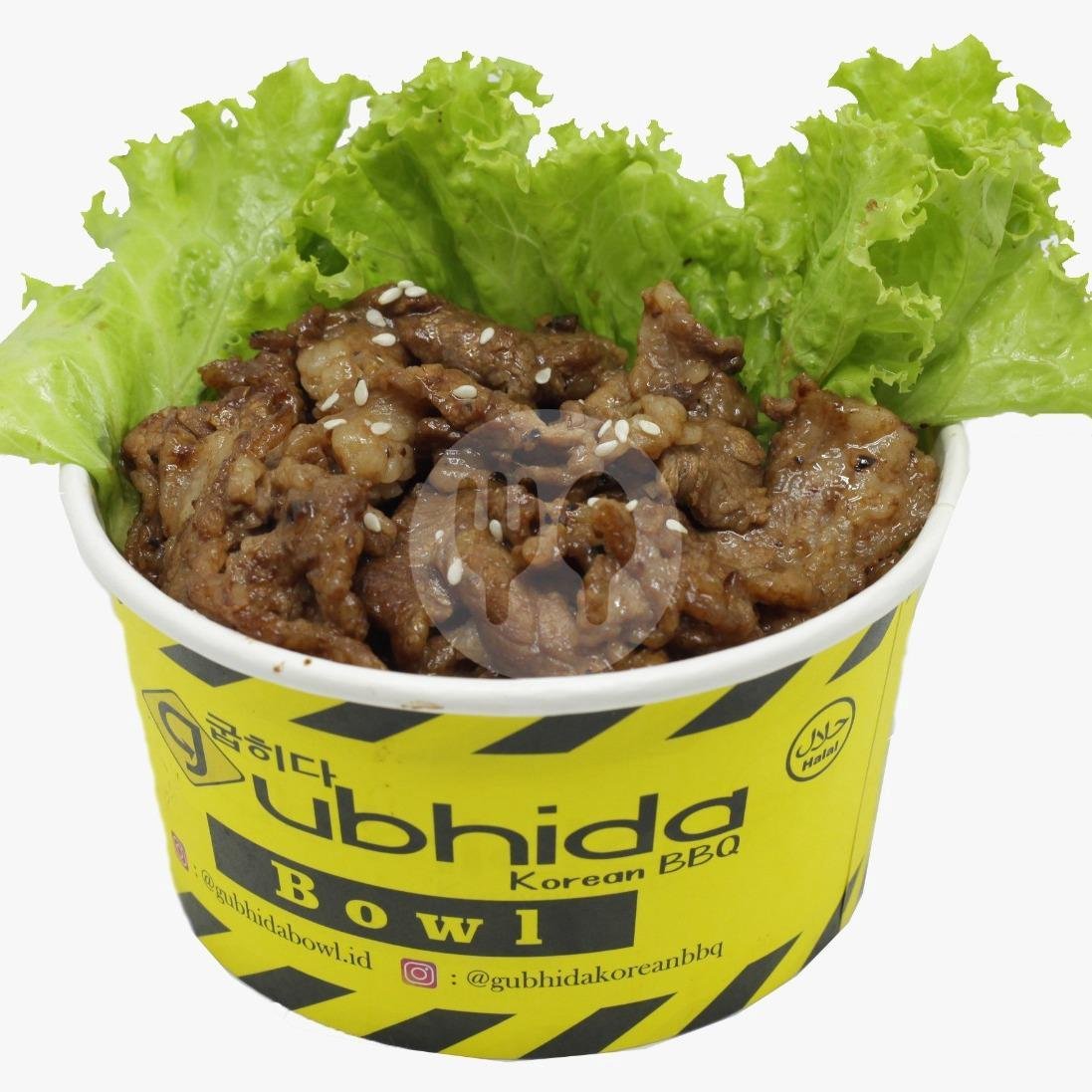 Gubhida Premium Beef Jumbo (Tanpa Nasi) menu Gubhida Bowl, Duren Sawit
