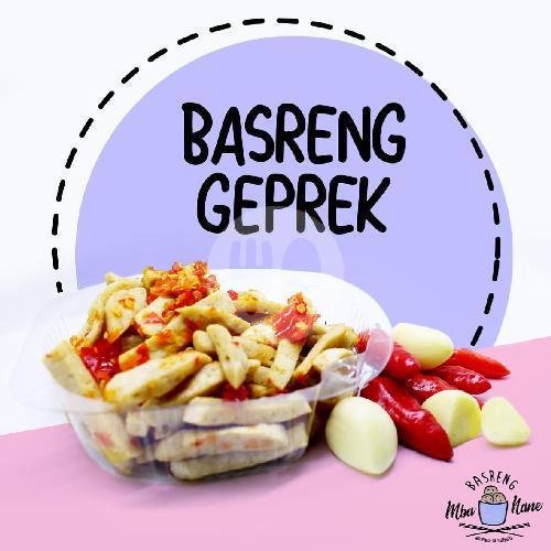 Basreng Geprek Level 1 - 5 menu Basreng Mba Nane, Langensari Lama