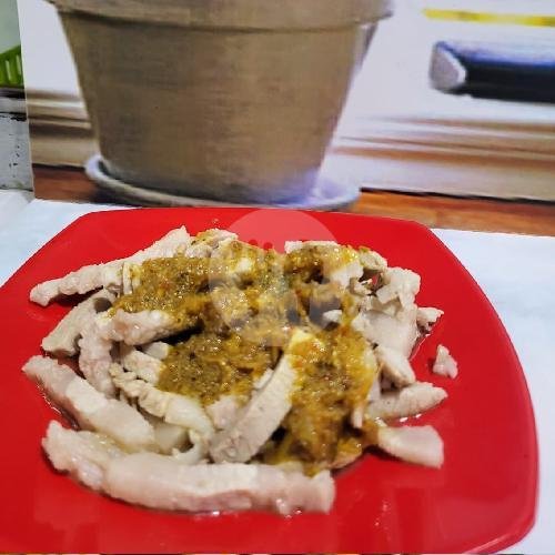 Babi Goreng Merah menu Babi Guling Dewata, Jln. Mt. Haryono 511