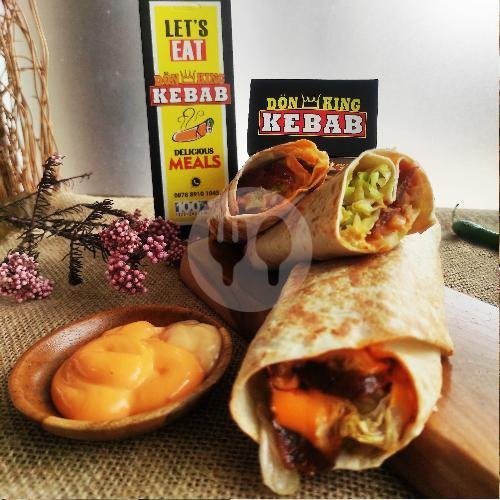 Kebab Supreme + Keju + Cheesy Mayo menu Donking Kebab & Burger