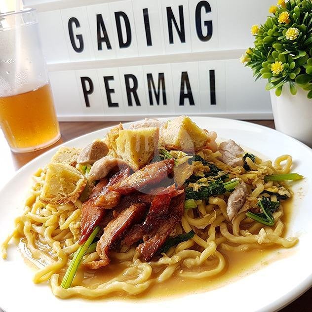 Pangsit Goreng menu Bakmi Gading Permai, Kelapa Gading