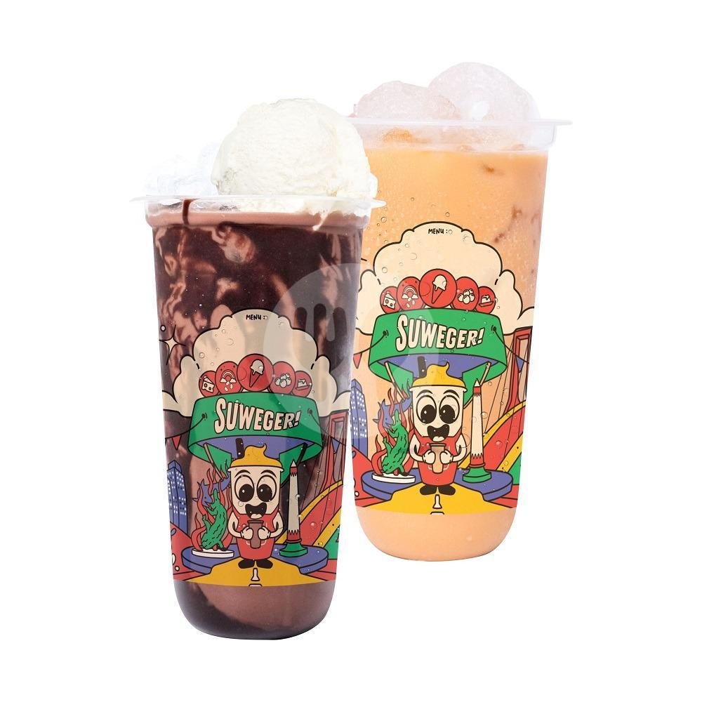 Choco Lava Classic (L) - Tanpa Ice Cream menu Suweger, Semolowaru