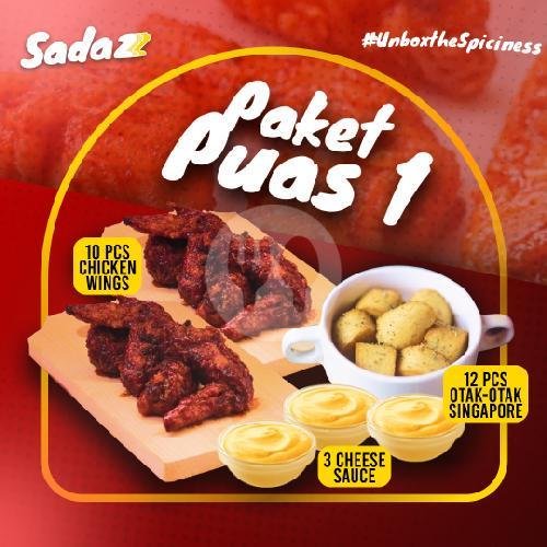 Paket Puas 2 menu Ayam Sadazzz, CIledug