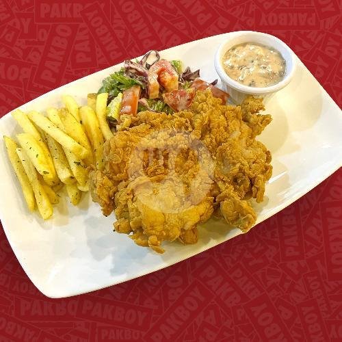 Paket 1 menu PAKBOY Fusion Steak, Planet Galaxy