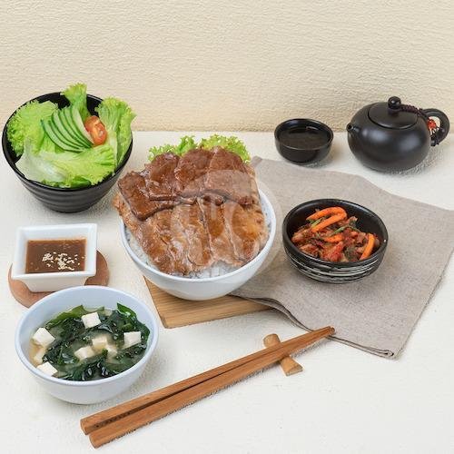Trio Set menu Yakiniku Like, Mall of Indonesia