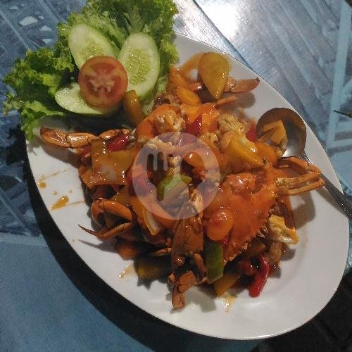 Kepiting Soka Goreng Telur Asin menu Mandiri Seafood, Veteran