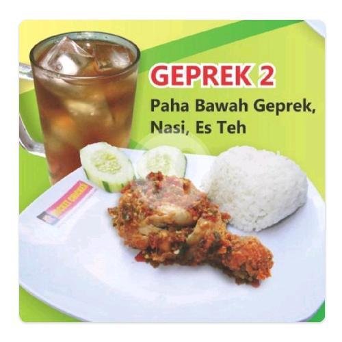 Geprek 2 menu Rocket Chicken Ciamis