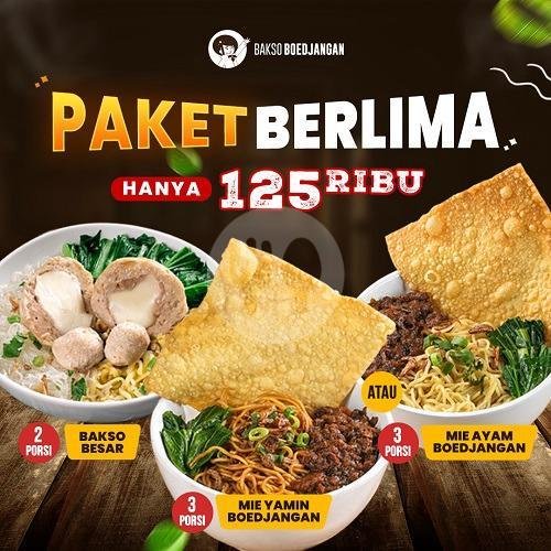 Snack Pangsit Goreng Isi 1 menu Bakso Boedjangan, Cempaka Putih