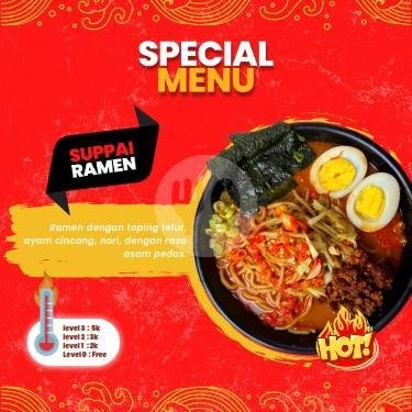 Sukemen menu Tuku Ramen, Ciputat Tangsel