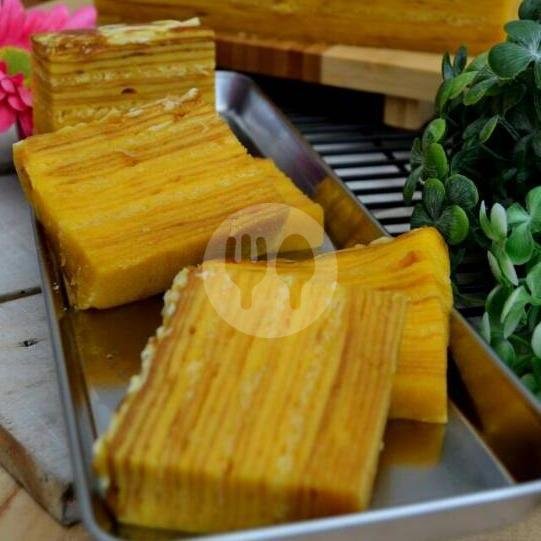 Lapis Legit Mandarin (Classic) Pandan Keju menu Malica Cake Spiku Dan Pia , Lebak Arum