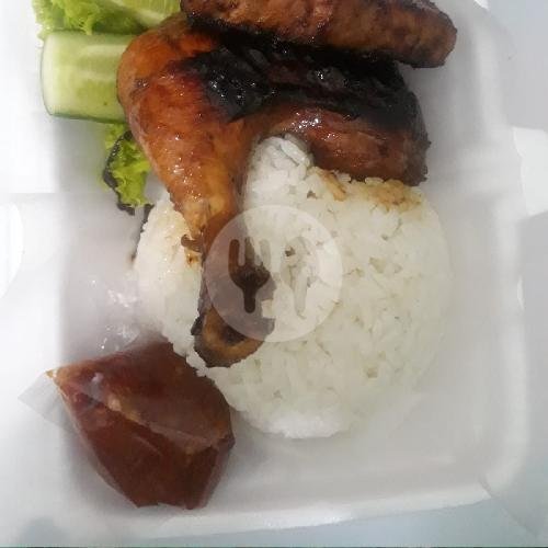 Nasi + Ayam Bakar menu Kantin Kebab Burger, Patehan Tengah No. 14