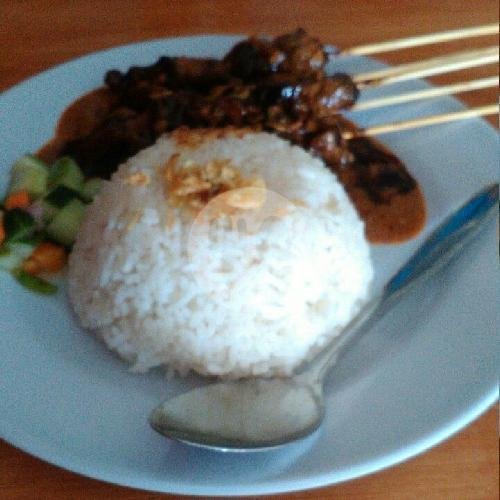 Paket hemat ayam thaican menu Rumah Sate Mang Iwa, Kawalu