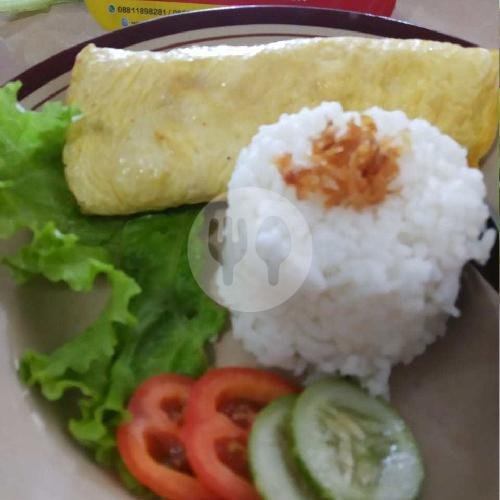 Paket Nasi Ayam Goreng Penyet+hupe Goreng Lalaban menu Dapur Mamah Bagja, Kepuh